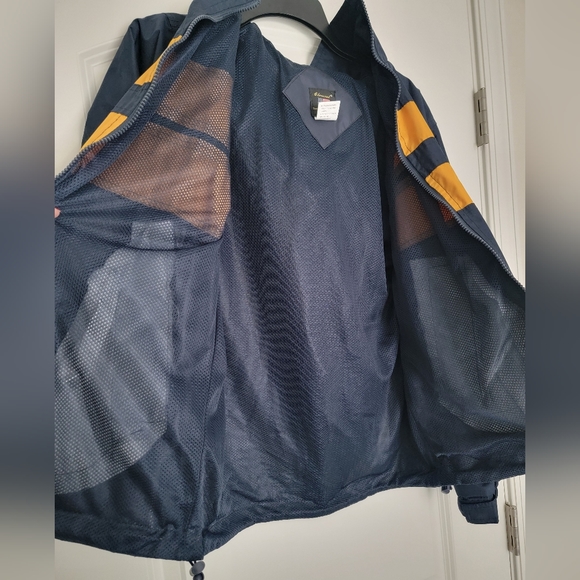 UNITED STATES NAVAL ACADEMY NAVY EMBROIDERED RAIN SPRING JACKET SIZE SMALL - Picture 6 of 11